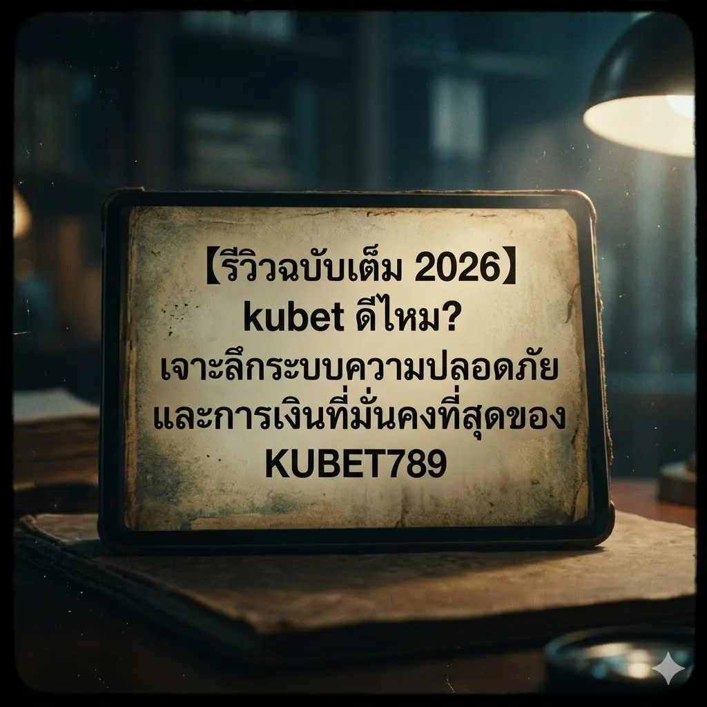 【รีวิวฉบับเต็ม 2026】kubet ดี ไหม? เจาะลึกระบบความปลอดภัยและการเงินที่มั่นคงที่สุดของ KUBET789