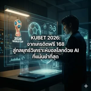 กลยุทธ์ Data-Driven 2026: วิเคราะห์บอลโลกด้วยระบบ AI ของ KUBET